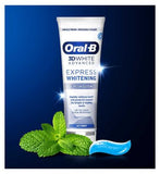 Oral-B 3D White Advanced Express Whitening Fresh Glow Toothpaste 75ml