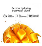 Phizz Mango 3-in-1 Hydration, Electrolytes and Vitamins Effervescent Tablets - 20 Tablets