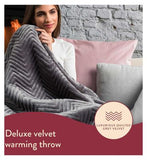 Dreamland Hurry Home Warming Throw - Grey 160x120