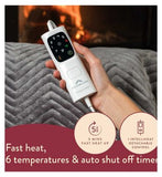 Dreamland Hurry Home Warming Throw - Grey 160x120