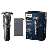 Philips Wet & Dry Electric Shaver Series 5000 with Pop-up Trimmer, Soft Case and Full LED Display – S5887/10