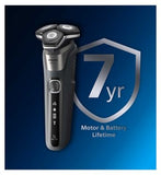 Philips Wet & Dry Electric Shaver Series 5000 with Pop-up Trimmer, Soft Case and Full LED Display – S5887/10