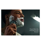 Philips Wet & Dry Electric Shaver Series 5000 with Pop-up Trimmer, Soft Case and Full LED Display – S5887/10