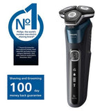 Philips Wet & Dry Electric Shaver Series 5000 with Pop-up Trimmer, Travel Case, Nose Trimmer and Full LED Display – S5889/11