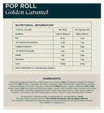 Myprotein Pop Rolls, Golden Caramel, 27g