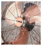 Tower 18" Metal High Speed Velocity Floor Fan in Copper
