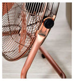 Tower 18" Metal High Speed Velocity Floor Fan in Copper
