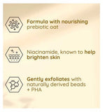 Aveeno Skin Renewal Wash Off Gentle Body Scrub 200ml