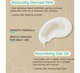 Aveeno Face CALM+RESTORE Gentle Smooth PHA Exfoliating Cleanser for Sensitive Skin, 150ml