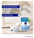 NIVEA Refreshing Day Cream 24h Moisture with Vitamin E for Normal Skin SPF30 50ml