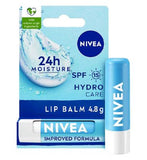 NIVEA Hydro Care Lip Balm SPF15, 4.8g