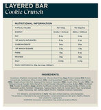 Myprotein Cookie Crumble Layered Bar 60g - 6 Bars