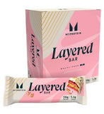 Myprotein Vanilla Birthday Cake Layered Bar 60g - 6 Bars