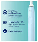 Philips Sonicare Electric Toothbrush 2100 Light Blue - HX3651/12