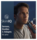 Philips Series 7000 Wet & Dry Electric Shaver with Pop-up Trimmer, Travel Case, Quick Clean Pod, App & LED Display - S7882/55