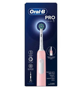 Oral-B Pro 1 Cross Action Electric Toothbrush - Pink