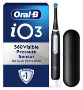 Oral-B iO3 Electric Toothbrush Matt Black (+ Travel Case)