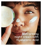 Cetaphil Hydrating Night Cream with Hyaluronic Acid for Normal to Very Dry Skin 50g