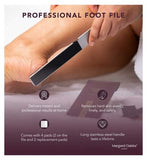 Margaret Dabbs London Professional Foot File + 2 Replacement Pads