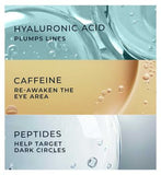 RoC Multi Correxion Hydrate + Plump Eye Cream with Caffeine and Hyaluronic Acid for Dark Circles and Puffy Eyes 15ml