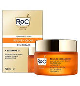 RoC Multi Correxion Revive + Glow Vitamin C Gel Cream, Skin Plumping and Brightening, 50ml