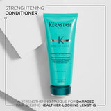 Kérastase Resistance, Smoothing Conditioner, For Long Hair, With Creatine & Amino Acid, Fondant Extentioniste, 200ml