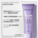 Kérastase Blond Absolu, Nourishing Conditioner, For Lightened and Highlighted Hair, With Hyaluronic Acid, Cicaflash, 250ml