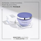 Kérastase Blond Absolu, Intense Conditioning Hair Mask, For Sensitised Lightened or Highlighted Hair With Hyaluronic Acid 200ml