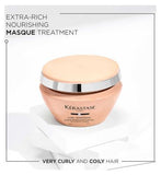 Kérastase Curl Manifesto, Extra-Rich Nourishing Mask, For Curly Hair, With Manuka Honey, Masque Beurre Haute Nutrition, 200ml