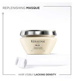 Kérastase Densifique Femme, Thickening & Volumising Hair Mask, For Fine & Limp Hair, With Hyaluronic Acid & Ceramides, 200ml