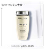 Kérastase Densifique Femme Thickening & Volumising Shampoo, For Fine Hair With Hyaluronic Acid, Bain Densité, 250ml