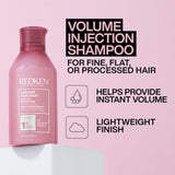 REDKEN Volume Injection Shampoo, For Fine Flat Hair 300ml
