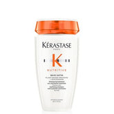 Kérastase Nutritive, Hydrating Shampoo for Dry Hair, Nourishing Formula With Niacinamide, Restores Shine, Bain Satin 250ml