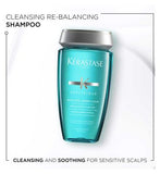 Kérastase Specifique, Cleansing Shampoo, For Sensitive Scalps & Combination Hair, With Glycerine, Bain Vital Dermo-Calm, 250ml
