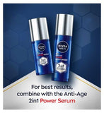 NIVEA MEN 2in1 Anti-Age Power Moisturiser with Luminous630 & Hyaluronic Acid SPF30 50ml