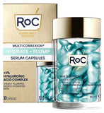 RoC Multi Correxion Hydrate + Plump Serum Capsules with Hyaluronic Acid, 10.5ml- 30 Capsules