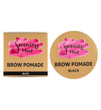 Serenity Hue Brow Pomade Black 10g