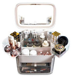 Rio Ultimate Beauty Storage Box with Dimmable Mirror