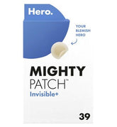 Hero Mighty Patch Invisible Spot Patches, 39 Hydrocolloid Pimple Patches