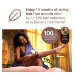 Philips Lumea 9000 Series, IPL Hair Removal Device, 3 Attachments for Body, Face & Precision Areas, Corded & Cordless, BRI955/01