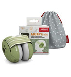Alpine Muffy Baby Ear Defender - Olive Green