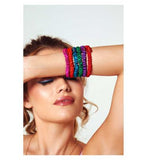 SILKE Hair Ties - Frida - Multi-coloured Jewel
