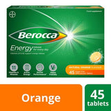 Berocca Orange Energy Vitamin - 45 Tablets