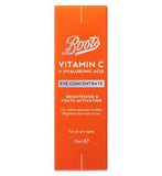 Boots Vitamn C + Hyaluronic Acid Eye Concentrate 15ml