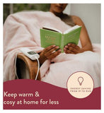 Dreamland Snuggle Up Warming Throw Pink 120X160Cm