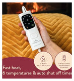 Dreamland Hurry Home Warming Throw - Mustard 160X120