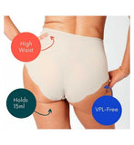 NIXI Body Coni Cream 18 VPL-Free High Waist Leakproof Knickers