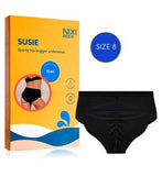 NIXI Body Susie Black 8 VPL-Free Hip Hugger Leakproof Knickers