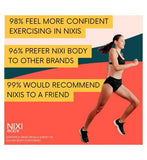 NIXI Body Susie Black 16 VPL-Free Hip Hugger Leakproof Knickers