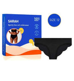 NIXI Body Sarah Black 12 VPL-Free Low Cut Knickers